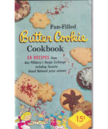 Fun Filled Butter Cookie Cookbook [Pamphlet] Ann Pillsbury 1950 PB 50 Re... - $6.00