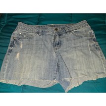 Jennifer Lopez Jeans Shorts Womens 2 Blue Denim Cut-Off Pockets Outdoor ... - $19.79