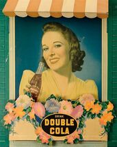 Double Cola Metal Advertising Sign - $49.95