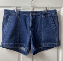 Tommy Hilfiger Vintage Denim Shorts Womens Plus Size 16  Inseam 3.75 inc... - £15.53 GBP