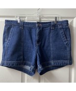 Tommy Hilfiger Vintage Denim Shorts Womens Plus Size 16  Inseam 3.75 inc... - £15.60 GBP