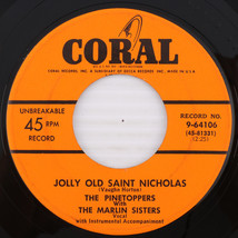 The Pinetoppers - Jolly Old Saint Nicholas / Ting-A-Ling-A Jingle 45rpm Record - $33.32