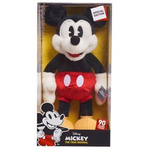 Disney Mickey Mouse 90th Anniversary SPECIAL EDITION Poseable Plush NIB - $39.99