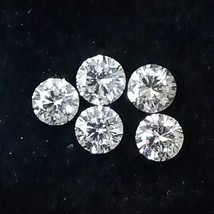Natural Diamond , 0.64 Cttw , Natural Diamond Rounds , White Diamond , Round Bri - £667.76 GBP
