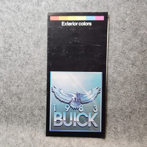 1983 BUICK COLOR GUIDE BROCHURE RIVIERA, REGAL,SKYLARK, SKYHAWK, CENTURY... - $8.00