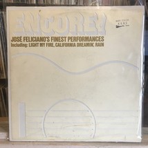 [SOUL/POP]~EXC LP~JOSE FELICIANO~Encore~[Original 1971~RCA~Issue] - $7.91