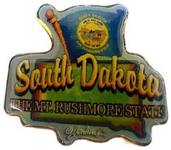 South Dakota The Mt. Rushmore State Hat Tac or Lapel Pin - $7.99