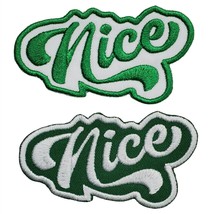 Christmas Nice Iron On Patch Embroidered Applique Patch Santa Clause Festive - $5.60