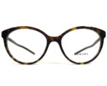 PRADA Eyeglasses Frames VPR 08Y 2AU-1O1 Brown Tortoise Cat Eye Gold 54-1... - £104.07 GBP