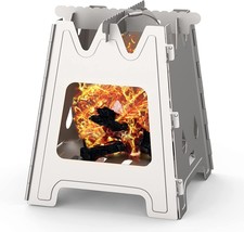 Titanium Wood Burning Stove From Tiandlife, Ultra Lightweight Portable - £37.62 GBP