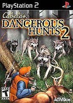 Cabela&#39;s Dangerous Hunts 2 PS2! Bear, Tiger, Lion, Coyote, Polar Bear, Elephant - £4.72 GBP