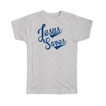 Jesus Saves : Gift T-Shirt Geek Christian Religious Catholic God Faith - £19.63 GBP