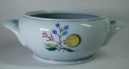 Arabia of Finland Windflower 2-Handled Tureen Serving Bowl No Lid Handpa... - $27.40 CAD