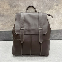  First Layer Cowhide Bag Vintage Handmade Female Bag Leather Bag Backpack - £74.63 GBP