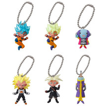 Dragon Ball UDM Burst 25 Keychain Swing Mascot Goku Vegeta Trunks Zen-Oh - £29.42 GBP