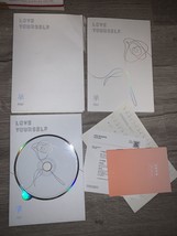 BTS Love Yourself HER, L Version complete + Version V No CD.  L Slipcover torn - £11.08 GBP