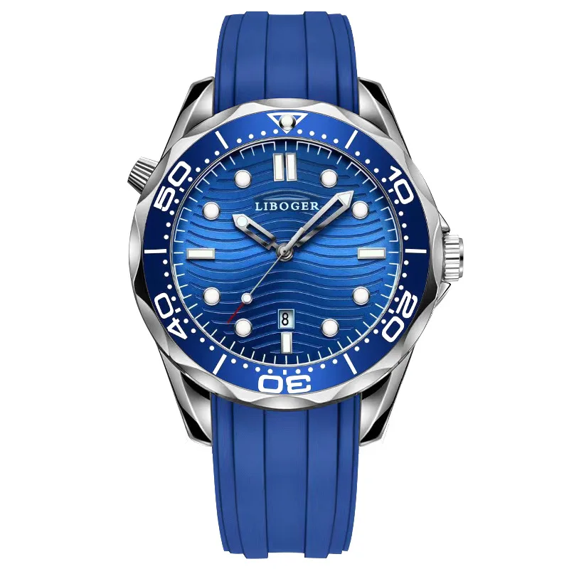 Famous Brand Men Watches Silicone Strap Sports Style Quartz Watch Luxury... - $18.33