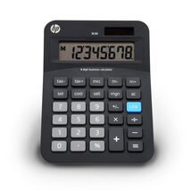 HP - Mini Desktop Business Calculator, 8-Digit Solar Powered Desktop Cal... - $15.93