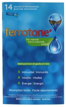 Ferrotone Natural Iron + Vitamin C 14 sachets - $56.00