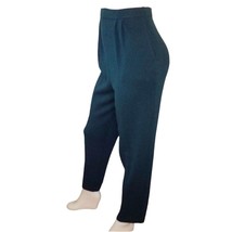 St. John Santana Knit Pull On Pleated Front Ankle Pants Green Women’s Si... - $38.11