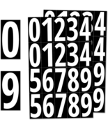 200 Pieces, 3&quot; - Vinyl Number Stickers, Waterproof Stick on Numbers - Wh... - $200.01 MXN