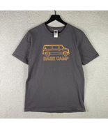 North Face Shirt Mens Size Medium Hiking Base Camp Outdoor Grey Short Sl... - £10.90 GBP