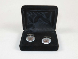 Men J.Valintin Cufflinks by Vitorofolo for French Cuff Shirt V35-32 White Gold image 2