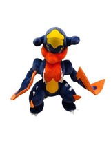 Tomy Pokemon MEGA GARCHOMP Stuffed Plush Nintendo Dragon Purple 2015 - £29.68 GBP