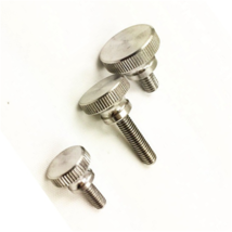 M4 Knurled Thumb Screw With Collar Knurling Screws Manual Adjustment Bolt DIN464 - £23.16 GBP