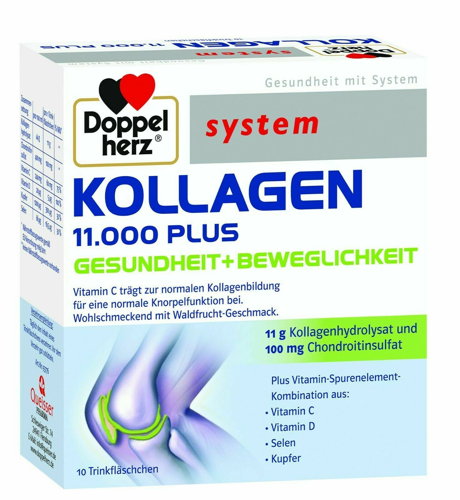 Doppelherz Kollagen 11.000 Plus 10 vials