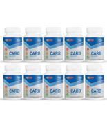 10 Pack Carb Resist, soporte bajo en carbohidratos-60 Cápsulas x10 - $277.19