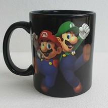 NEW Nintendo Super Mario Bros. Video Game Mario &amp; Luigi Ceramic Black Co... - £20.35 GBP