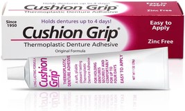 Cushion Grip Thermoplastic Denture Adhesive for Refitting and Tightening Loose D - £21.57 GBP