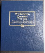 Whitman Washington Quarter 1932-1990 P,D and San Fran Coin Album Book #9122 - £31.84 GBP