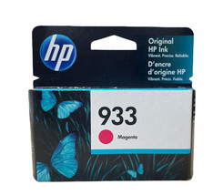 HP 933 Magenta Ink Cartridge OfficeJet 6100 6600 6700 7110 7510 EXP 03/2023 - $12.86