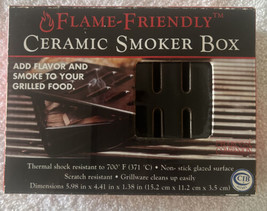 Flame Friendly Charcoal Companion CC3806  Ceramic Smoker Box - £14.72 GBP