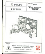 PHILIPS F2N Black &amp; White TV Service Manual 23pp. - £14.19 GBP