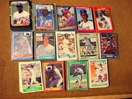 Lot of (14) Complete Texas Rangers Baseball Team Sets-1986-1992 - $12.50