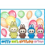 Labubu Edible Cake Topper Decoration - $238.29 MXN