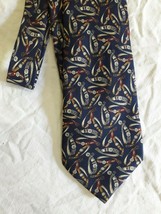Salvatore Ferragamo.  cravatta vintage originale.  Colore blu 100% seta - $28.84