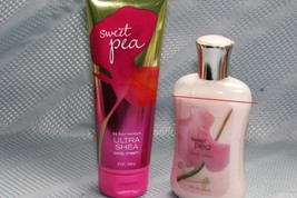 Bath &amp; Body Works Sweet Pea Signature Collection Lotion Body Cream 8oz. - £23.05 GBP