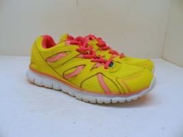 bcg Girl&#39;s Lace Up Casual Athletic Shoes Yellow *Mismates* Size 2Y &amp; 2.5Y - £14.00 GBP