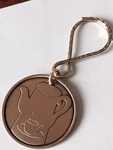 Coffee Pot Alcoholics Anonymous AA Recovery Keytag Keychain Bronze Key C... - £2.73 GBP