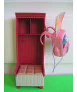 Fisher Price Loving Family Furniture Mud Laundry Room and Back Pack EUC ... - $7.99