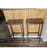  Set of 2 Bar Chairs - £50.05 GBP