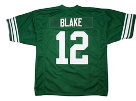 Blake #12 Necessary Roughness Texas State New Men Football Jersey Green Any Size image 5