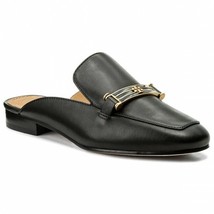 Tory Burch Amelia Backless Loafer Mule Flats in Black Leather, Sz 6, NIB! - £138.51 GBP