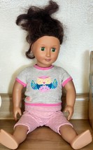 Our Generation 18&quot; Doll Brown Hair Green Eyes By Bat Tat Battat Read &amp; See Pic - £13.40 GBP
