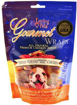 Loving Pets Gourmet Wraps Sweet Potato and Chicken 8 oz Loving Pets Gourmet Wrap - £15.75 GBP