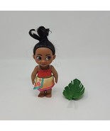 Disney Animators Collection Moana Mini 5&quot; Doll Figure Figurine Toy - £8.69 GBP